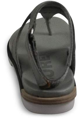 Sorel Grey Strap Sandal