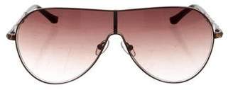 Judith Leiber Embellished Titanium Sunglasses w/ Tags