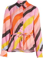 Thumbnail for your product : Stine Goya Faith Tie Waist Silk Shirt