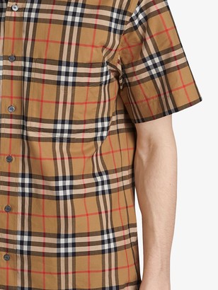 Burberry Short-sleeve Vintage Check Shirt