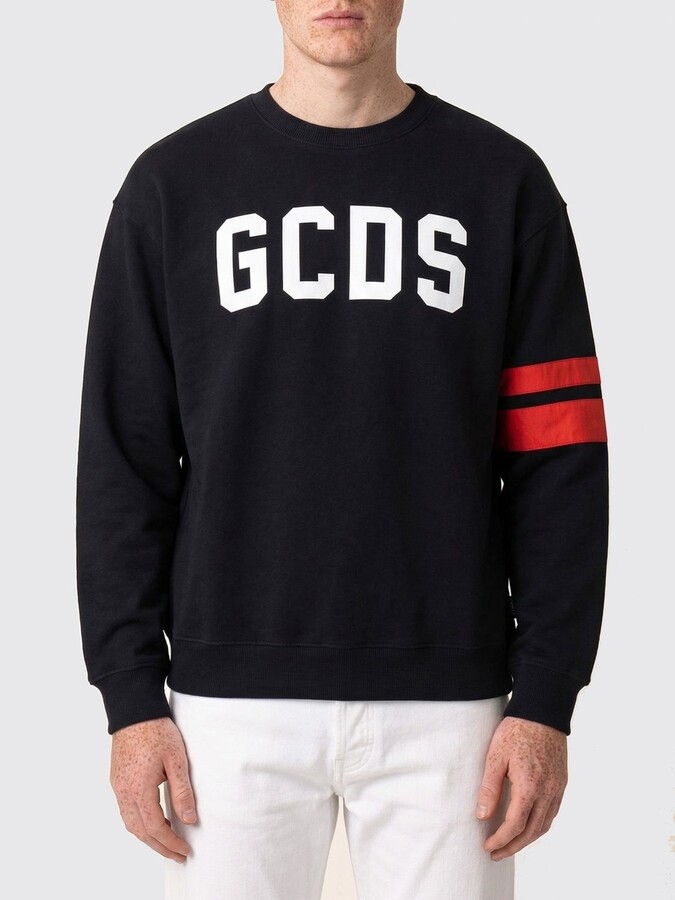 GCDS Sweatshirt Men color Black