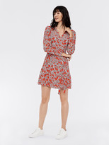 Thumbnail for your product : Diane von Furstenberg Saville Crepe Mini Wrap Dress