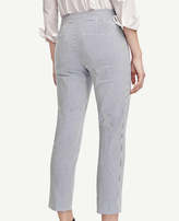 Thumbnail for your product : Ann Taylor Devin Seersucker Crop Pants