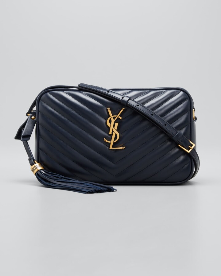 Saint Laurent Lou Medium Monogram Calf Crossbody Bag ShopStyle