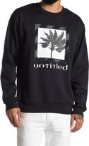 Thumbnail for your product : Designs Untitled Palm Graphic Crew Neck Sweatshirt