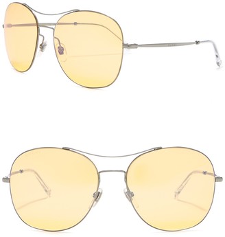 58mm aviator sunglasses