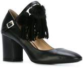 Thumbnail for your product : No.21 pom pom detailed Mary Jane pumps