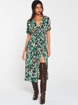 Thumbnail for your product : Very Plisse Midi Dress - Print