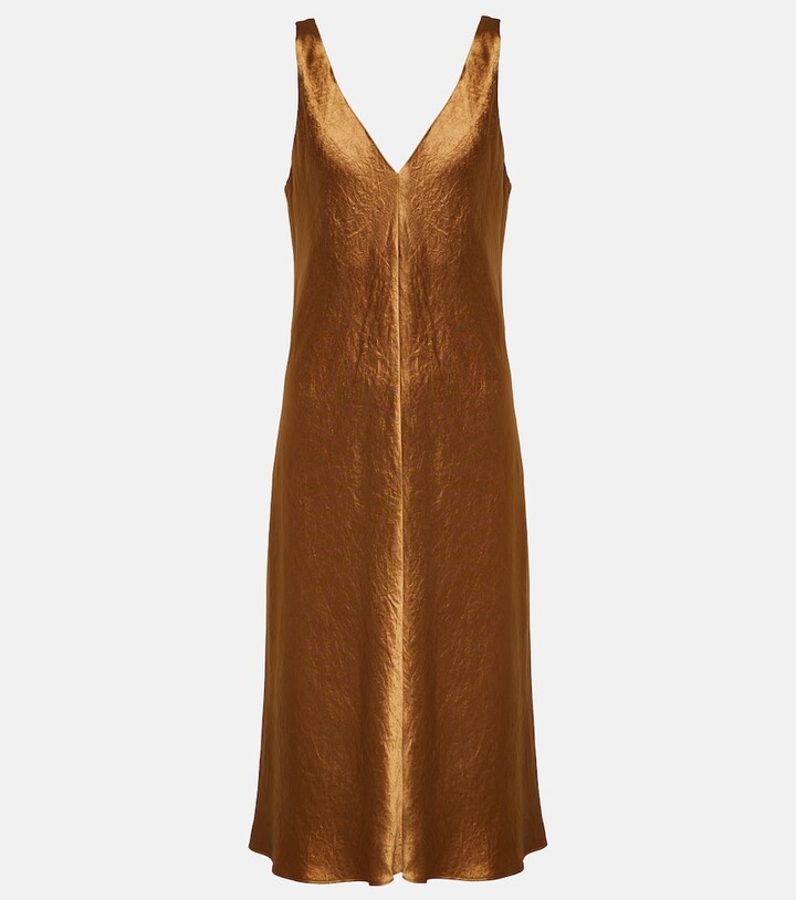 Vince Satin slip dress