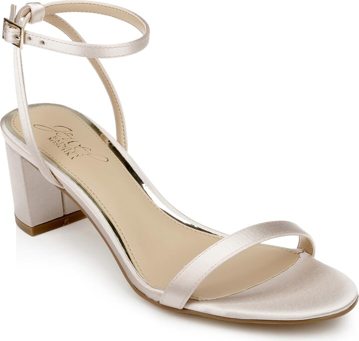 Badgley Mischka Danni II Low Block Heel Sandal