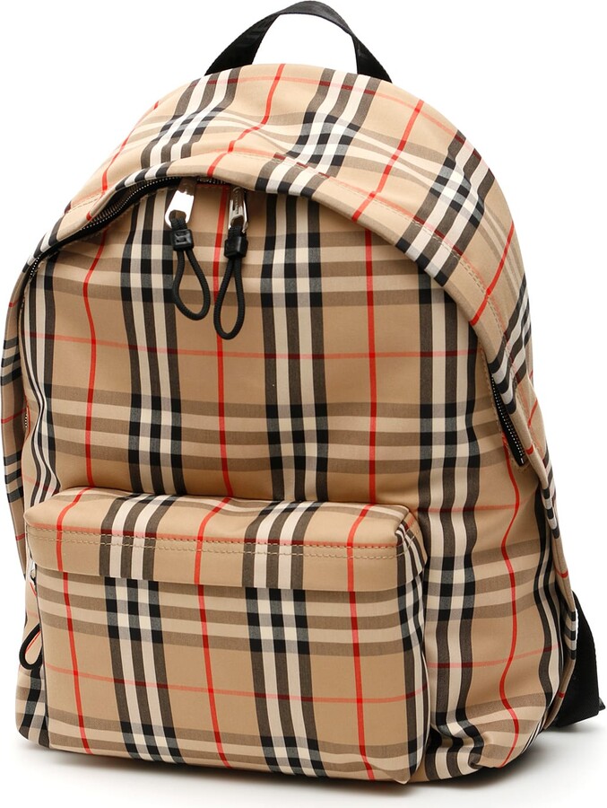 Burberry Vintage Check Jett Backpack - ShopStyle