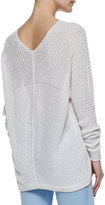 Thumbnail for your product : Vince Stitched-Knit V-Neck Sweater