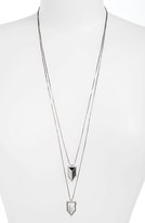 Thumbnail for your product : Vince Camuto 'Clearview' Double Pendant Necklace (Nordstrom Exclusive)