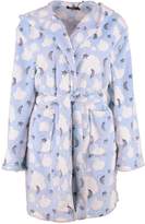 Thumbnail for your product : boohoo Moon & Star Print Hooded Robe