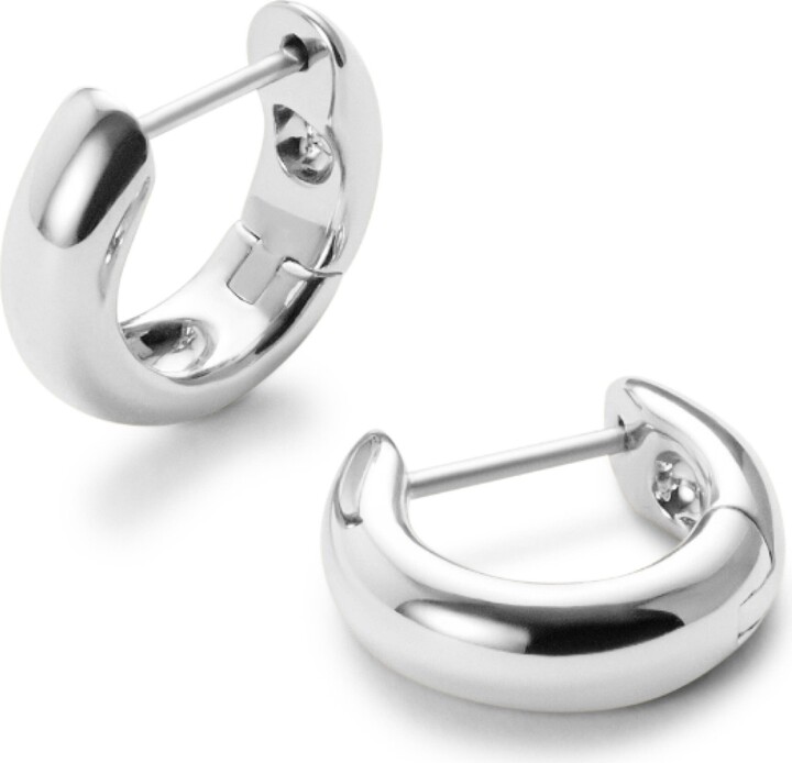 Ana Luisa Giulia Huggie Hoop Earrings