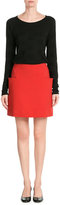 Thumbnail for your product : Courreges Crepe Mini Skirt