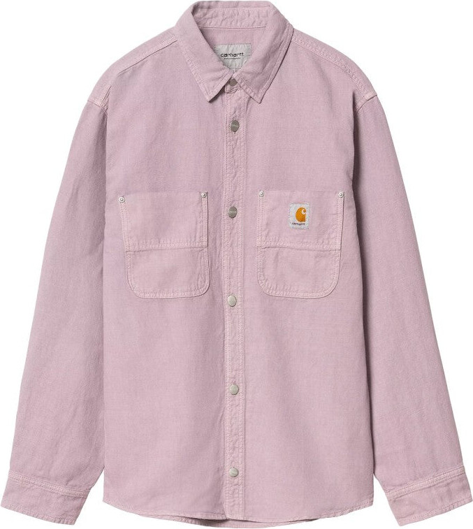 Carhartt Work In Progress Lilac Walter Jac Shirt