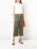 Thumbnail for your product : Monse Wide-Leg Cargo Trousers