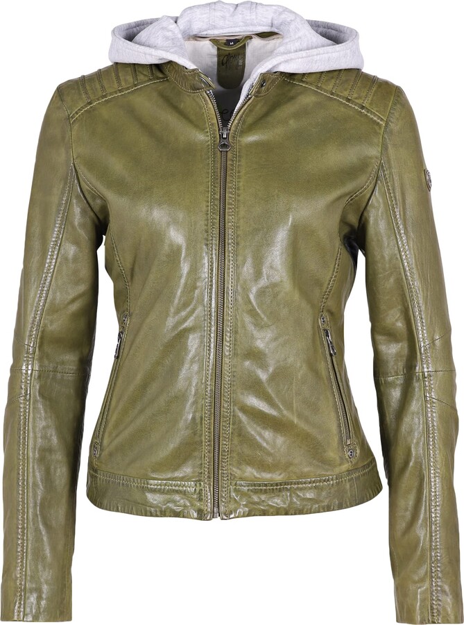 jersey biker jacket womens