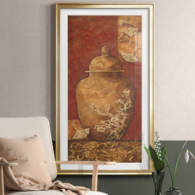 Alcott Hill Asian Nuvo II - Picture Frame Painting