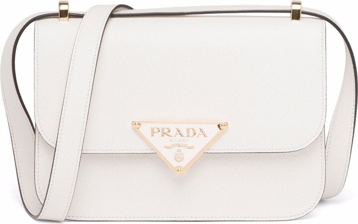 Handbag Prada White in Wicker - 40208639