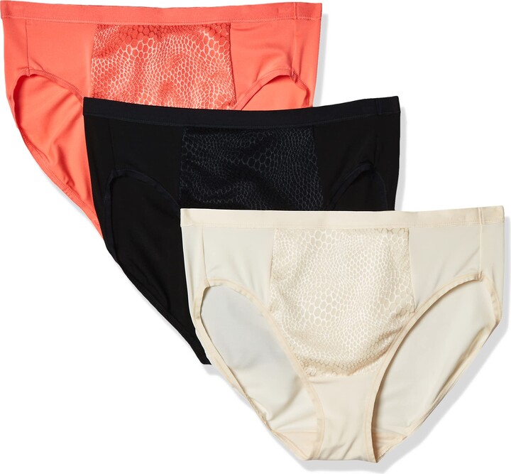 Warner's Women's Blissful Benefits Tummy Smoothing Hi-Cut Panty Underwear -  ShopStyle Plus Size Lingerie