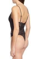 Thumbnail for your product : Leith Plunge Neck Sleeveless Lace Bodysuit