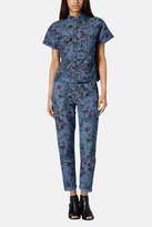 Thumbnail for your product : Topshop Moto Floral Print Jogger Pants