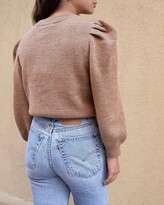 Thumbnail for your product : Loeffler Randall Knits for Good Camel Sweater