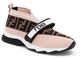 Thumbnail for your product : Fendi Rockoko Knit Sock Sneakers