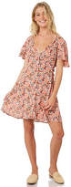 Thumbnail for your product : Band of Gypsies New Women's Elyse Dress Short Sleeve Lace Viscose Pink
