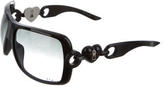 Thumbnail for your product : Christian Dior Lock Logo Sunglasses