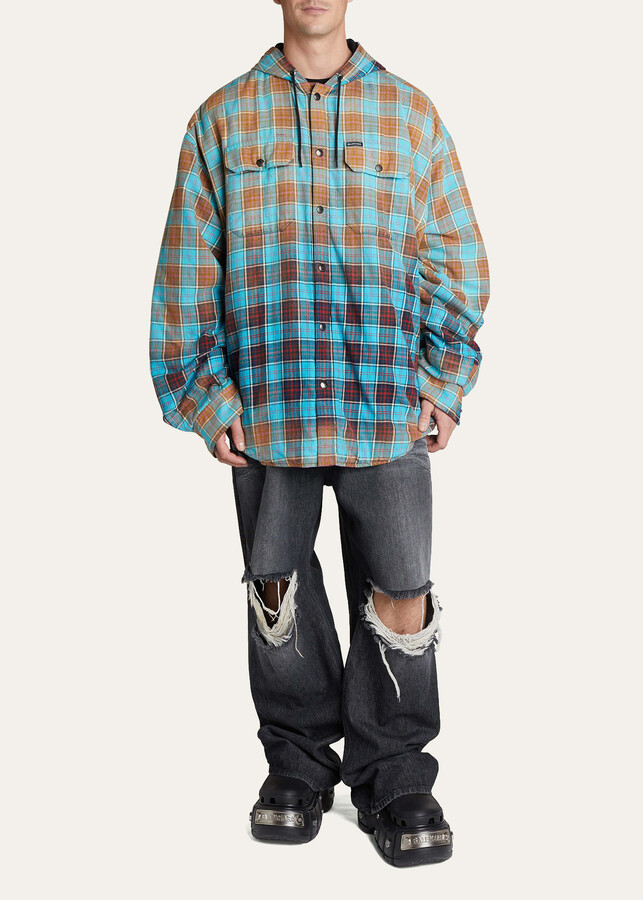 Plaid Flannel Shirt Jacket | ShopStyle