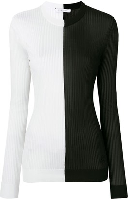Givenchy Bicolour Knit Sweater