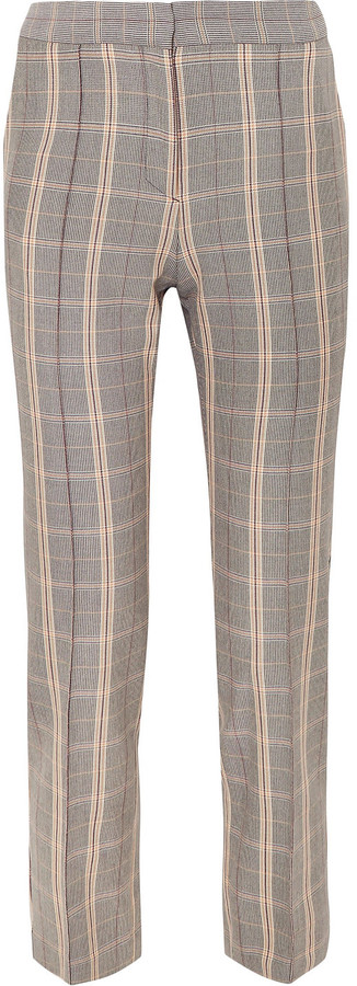 maje plaid pants
