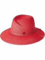 Thumbnail for your product : Maison Michel Virginie fedora straw hat