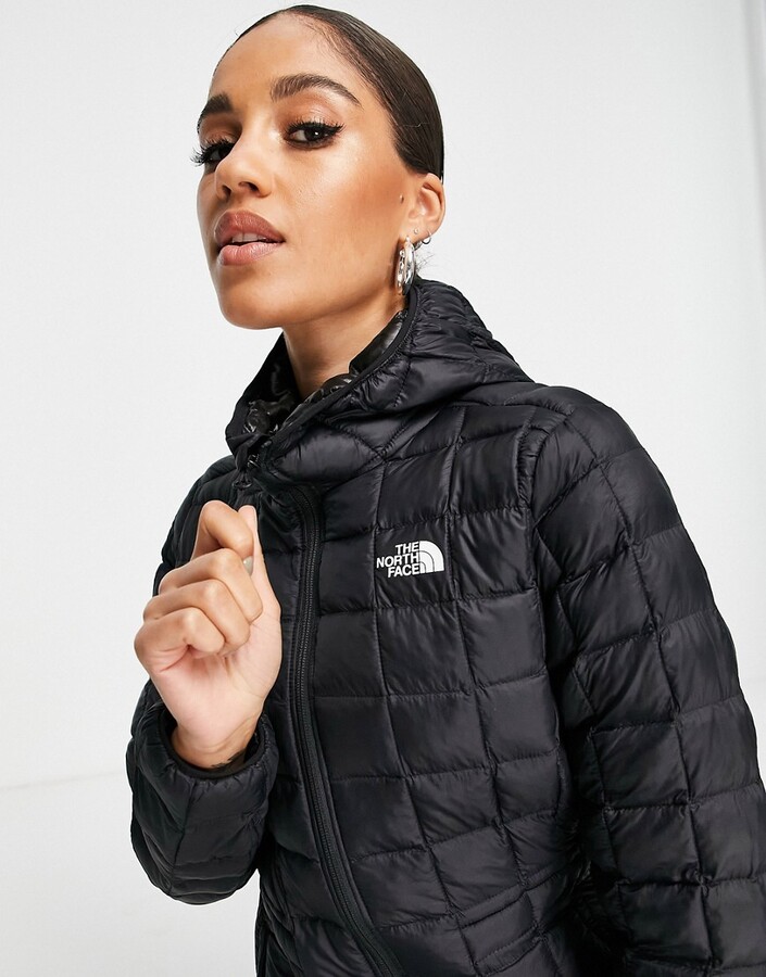 north face black padded jacket