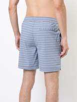Thumbnail for your product : Onia Charles 7 striped swim trunks