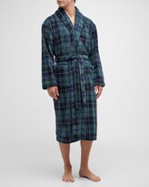 Thumbnail for your product : Majestic International Men's Plaid Fleece Robe