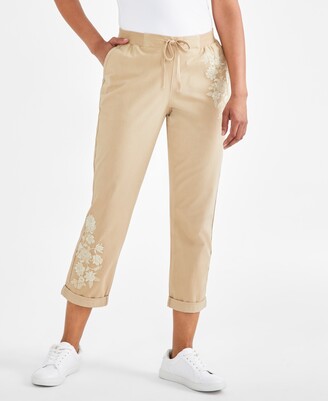 Style & Co Petite Comfort Capri Pants, Created for Macy's