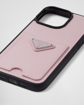 Prada Saffiano Leather Cover For Iphone 14 Pro Max