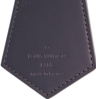 Louis Vuitton Enchappe Key Holder Charcoal Grey Leather