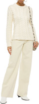 Thumbnail for your product : Theory Stretch-cotton Ponte Wide-leg Pants
