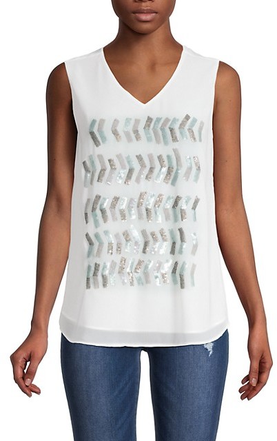 party wear sleeveless tops