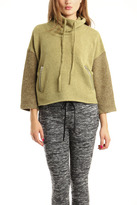 Thumbnail for your product : 3.1 Phillip Lim Boxy Pullover Sweater with Marled Sleeves