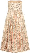 Thumbnail for your product : City Chic Eternal Shimmer Maxi Dress - rose gold
