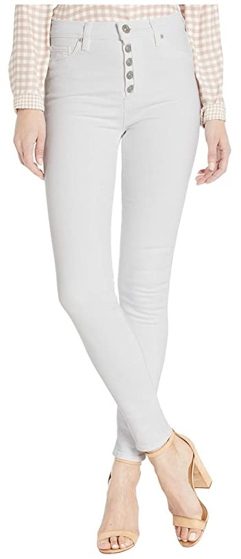 hudson barbara white jeans