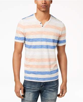 INC International Concepts Men's Heathered Striped T-Shirt, Created for Macy's