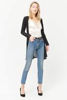 Thumbnail for your product : Forever 21 Ribbed Open-Front Cardigan