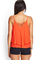 Thumbnail for your product : Forever 21 Tiered Woven Cami